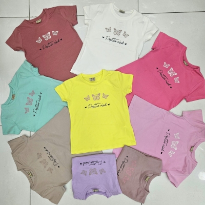 TSHIRT KELEBEK BAS K.KOL