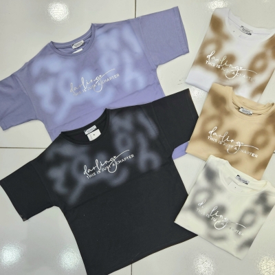 TSHIRT KIZ DARLING BASK. K KOL