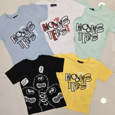 TSHIRT MOONS BAS K.KOL