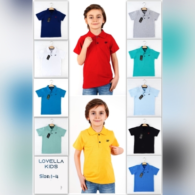 TSHIRT POLO YAKALI BEBE K.KOL