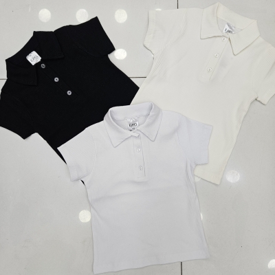 TSHIRT POLO YAKALI FITILLI K.KOL