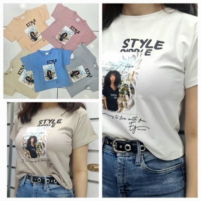 TSHIRT STYLE BAS K.KOL