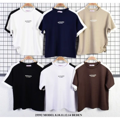 TSHIRT SUFFICIENT ENJ. BAS K.KOL