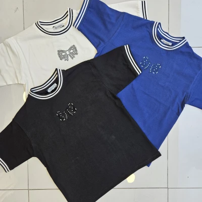 TSHIRT YAKA RIBANALI K.KOL
